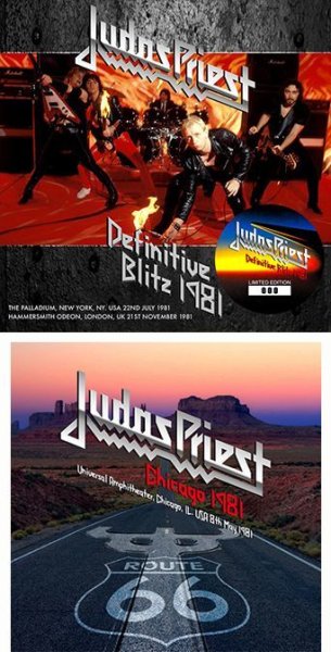 JUDAS PRIEST - DEFINITIVE BLITZ 1981 ( 2CD )