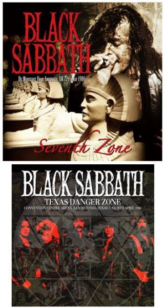 BLACK SABBATH - SEVENTH ZONE: LEICESTER 1986 ( 2CD + Ltd Bonus CDR )