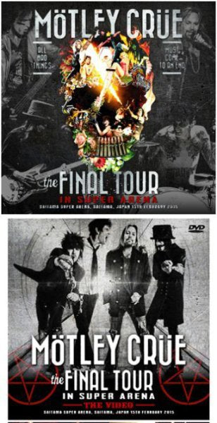 MOTLEY CRUE - THE FINAL TOUR IN SUPER ARENA 2015 ( 2CD + Ltd Bonus DVDR )