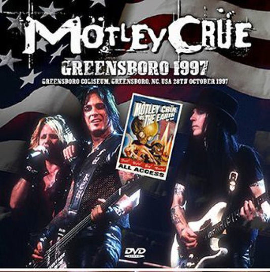 MOTLEY CRUE - GREENSBORO 1997 ( 2DVDR )