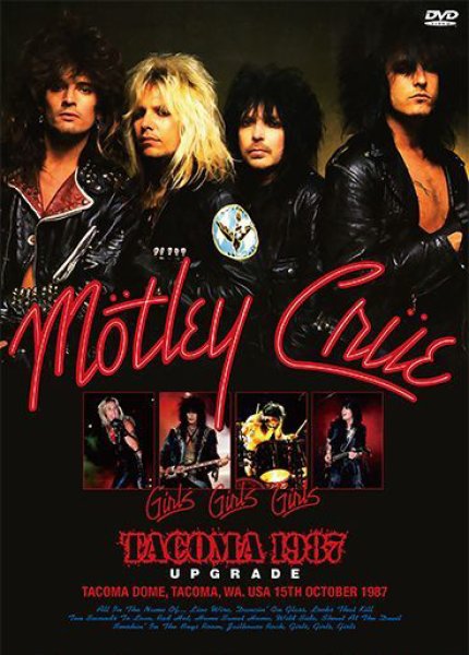 MOTLEY CRUE - TACOMA 1987 UPGRADE ( DVD )