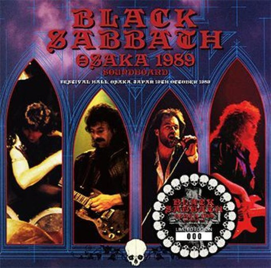 BLACK SABBATH - OSAKA 1989 SOUNDBOARD ( 1CD )