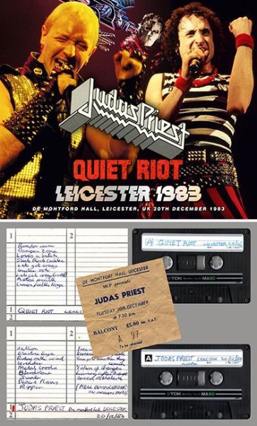 JUDAS PRIEST / QUIET RIOT - LEICESTER 1983 ( 3CDR )