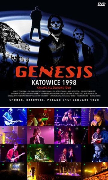 GENESIS - KATOWICE 1998 ( DVDR )