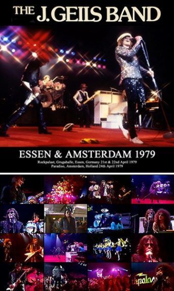 J. GEILS BAND - ESSEN & AMSTERDAM 1979 ( DVDR+CDR )