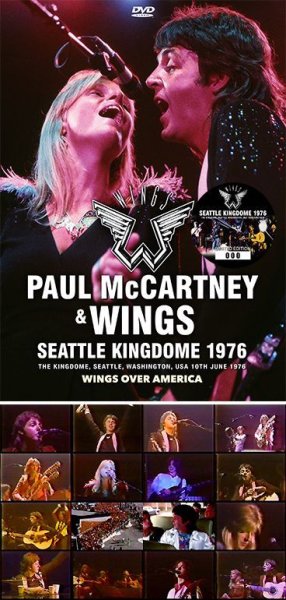 PAUL McCARTNEY & WINGS - SEATTLE KINGDOME 1976 ( DVD )