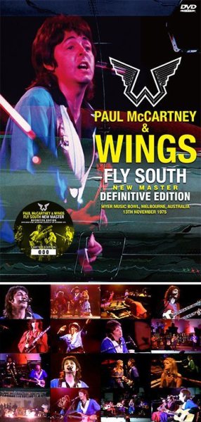 PAUL McCARTNEY & WINGS - FLY SOUTH NEW MASTER: DEFINITIVE EDITION ( DVD, Dual Layer )