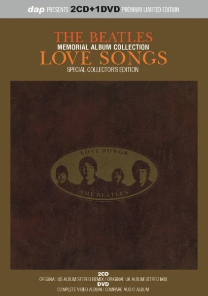 THE BEATLES - LOVE SONGS : SPECIAL COLLECTOR'S EDITION ( 2CD+1DVD )