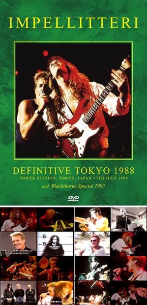 IMPELLITTERI - DEFINITIVE TOKYO 1988 ( DVDR )