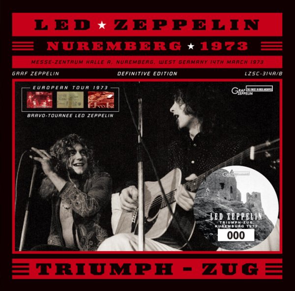 LED ZEPPELIN - NUREMBERG 1973 ( 2CD )