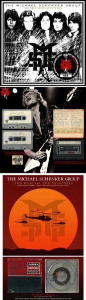 THE MICHAEL SCHENKER GROUP - MSG: TAPE ONE STUDIOS CASSETTE TAPE ( 1CD )