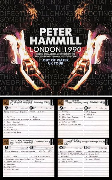 PETER HAMMILL - LONDON 1990 ( 4CDR )