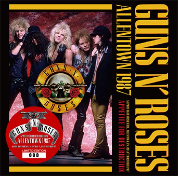 GUNS N' ROSES - ALLENTOWN 1987 ( 1CD )