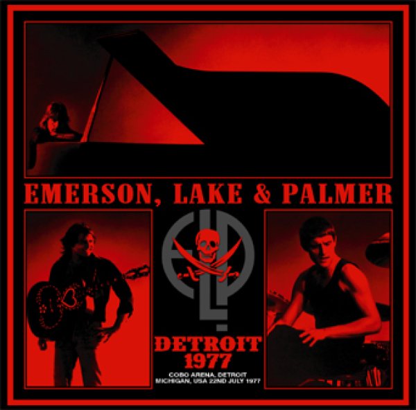 EMERSON, LAKE & PALMER - DETROIT 1977 ( 2CD )