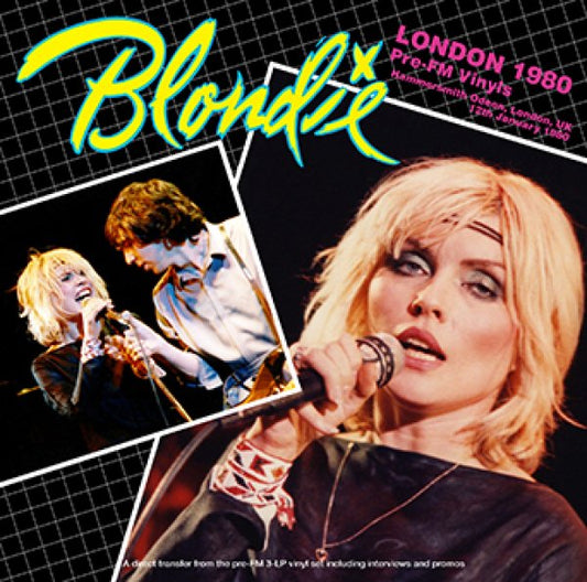 BLONDIE - LONDON 1980: PRE-FM VINYLS ( 2CDR )