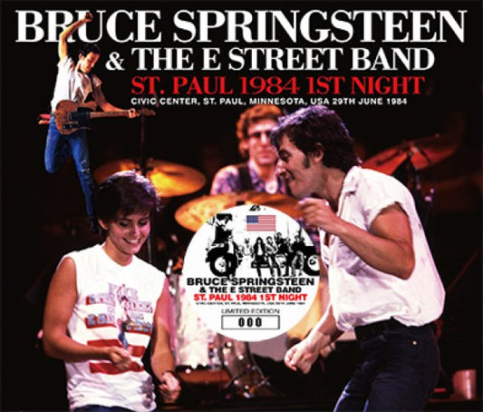 BRUCE SPRINGSTEEN & THE E STREET BAND - ST. PAUL 1984 1ST NIGHT ( 3CD )