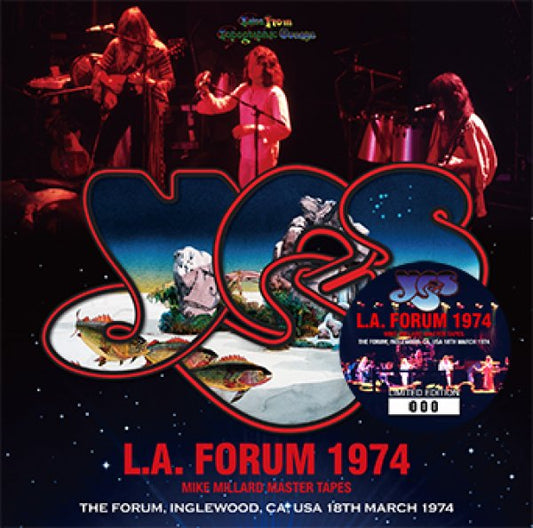 YES - L.A. FORUM 1974: MIKE MILLARD MASTER TAPES ( 2CD )