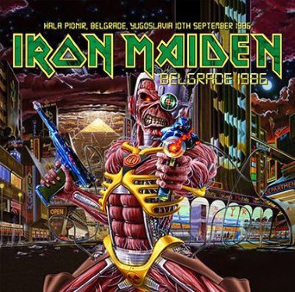 IRON MAIDEN - BELGRADE 1986 ( 2CDR )