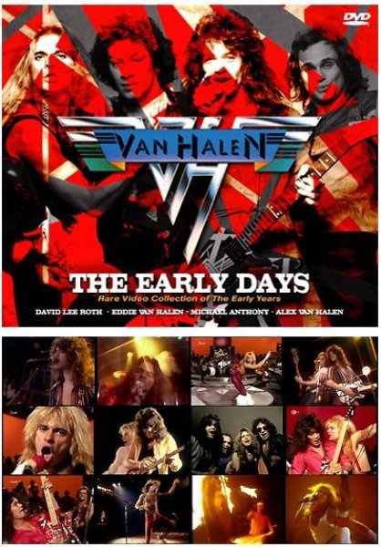 VAN HALEN - THE EARLY DAYS ( 3DVDR )