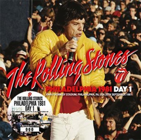 THE ROLLING STONES - PHILADELPHIA 1981 DAY 1 ( 2CD )