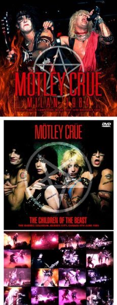 MOTLEY CRUE - MILAN 1984 ( 1CDR + Ltd Bonus DVDR )