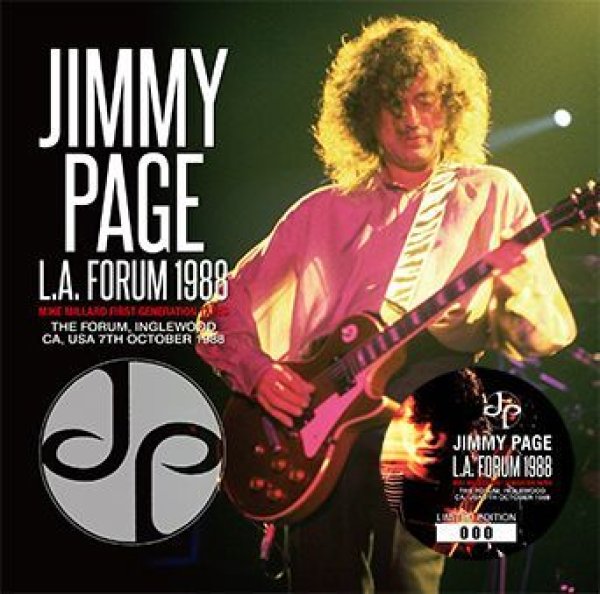 JIMMY PAGE - L.A. FORUM 1988: MIKE MILLARD FIRST GENERATION TAPES ( 2CD )