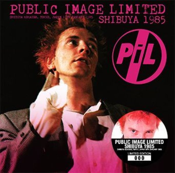 PUBLIC IMAGE LIMITED - SHIBUYA 1985 ( 1CD )