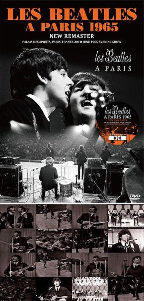 THE BEATLES - LES BEATLES A PARIS 1965 NEW REMASTER ( DVD )