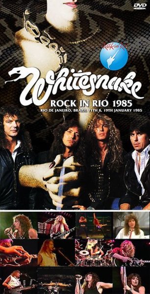 WHITESNAKE - ROCK IN RIO 1985 ( 2DVDR )