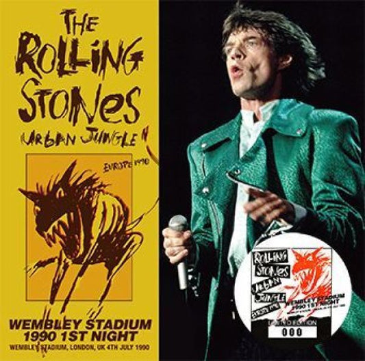 THE ROLLING STONES - WEMBLEY STADIUM 1990 1ST NIGHT ( 2CD )