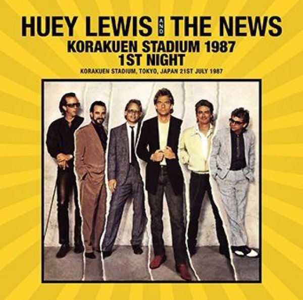 HUEY LEWIS & THE NEWS - KORAKUEN STADIUM 1987 1ST NIGHT ( 2CDR )