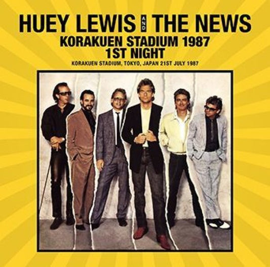 HUEY LEWIS & THE NEWS - KORAKUEN STADIUM 1987 1ST NIGHT ( 2CDR )