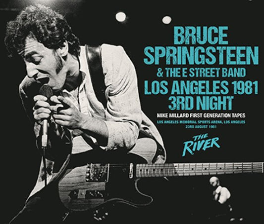 BRUCE SPRINGSTEEN & THE E STREET BAND - LOS ANGELES 1981 3RD NIGHT: MIKE MILLARD FIRST GENERATION TAPES ( 3CDR )