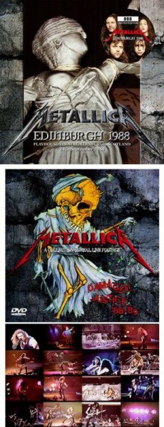 METALLICA - EDINBURGH 1988 ( 2CD )