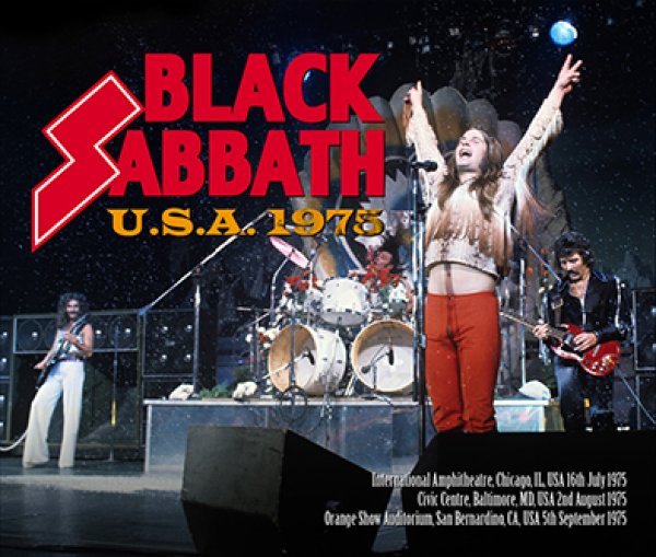 BLACK SABBATH - U.S.A. 1975 ( 3CDR )