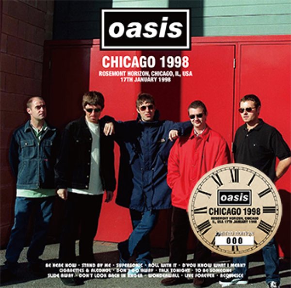 OASIS - CHICAGO 1998 ( 1CD )