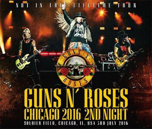 GUNS N' ROSES - CHICAGO 2016 2ND NIGHT ( 3CD )