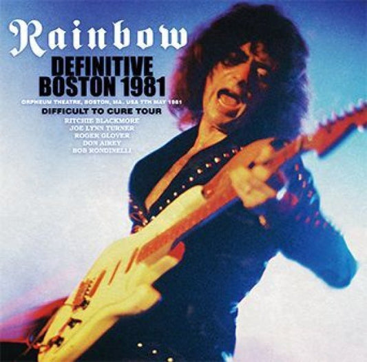 RAINBOW - DEFINITIVE BOSTON 1981 ( 2CD )