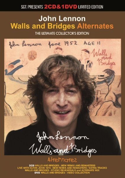 JOHN LENNON - WALLS AND BRIDGES -ALTERNATES ( 2CD+1DVD )