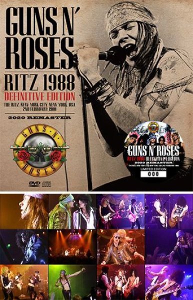 GUNS N' ROSES - RITZ 1988 DEFINITIVE EDITION: 2020 REMASTER ( CD+DVD )