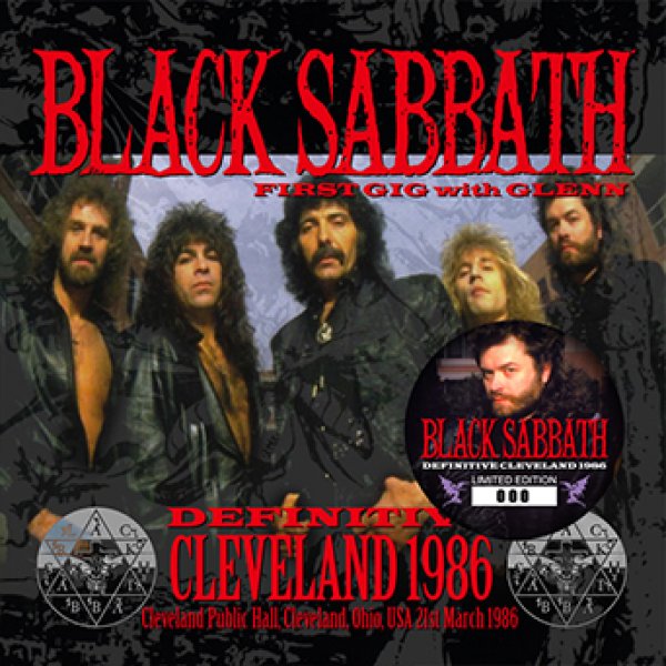 BLACK SABBATH - DEFINITIVE CLEVELAND 1986: FIRST GIG WITH GLENN ( 2CD )