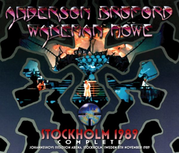 ANDERSON BRUFORD WAKEMAN HOWE - STOCKHOLM 1989 COMPLETE ( 3CDR )