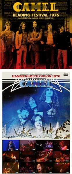 CAMEL - READING FESTIVAL 1976 ( 1CDR + Ltd Bonus DVDR )