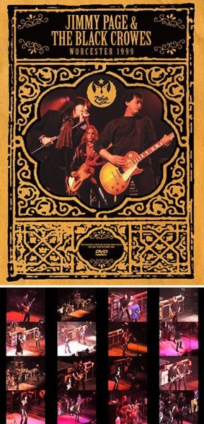 JIMMY PAGE & THE BLACK CROWES - WORCESTER 1999 ( DVDR )