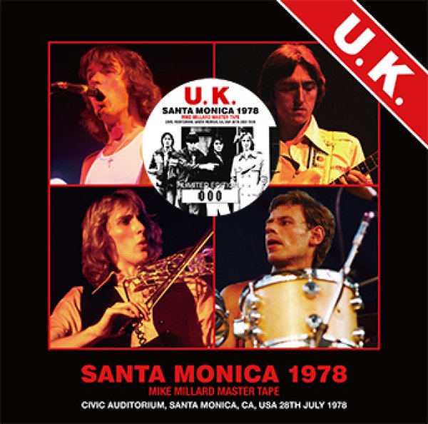 U.K. - SANTA MONICA 1978: MIKE MILLARD MASTER TAPE ( 1CD )