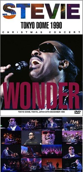 STEVIE WONDER - TOKYO DOME 1990 ( DVDR )