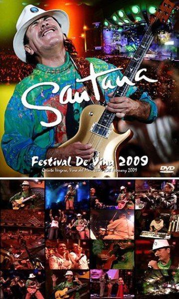 SANTANA - FESTIVAL DE VINA 2009 ( DVDR )