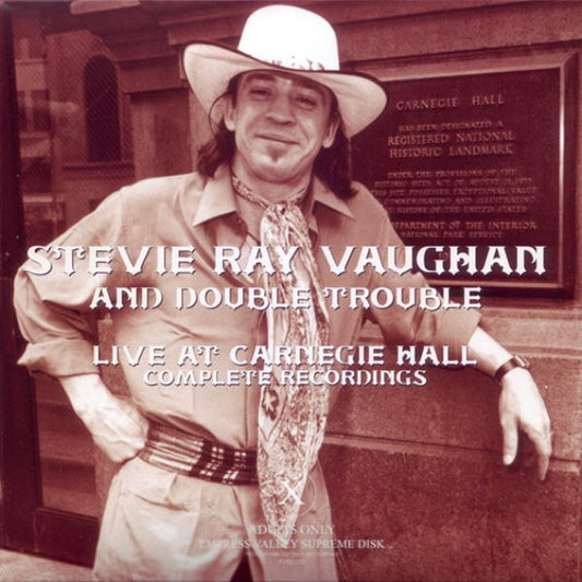 STEVIE RAY VAUGHAN - LIVE AT CARNEGIE HALL "COMPLETE RECORDINGS" ( 2CD )