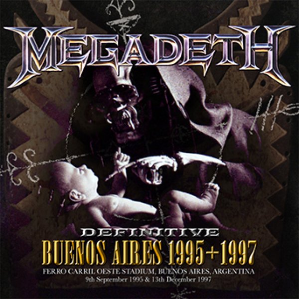 MEGADETH - DEFINITIVE BUENOS AIRES 1995+1997 ( 2CD )