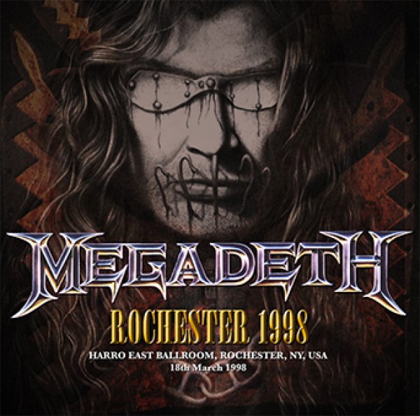 MEGADETH - ROCHESTER 1998 ( 1CDR )